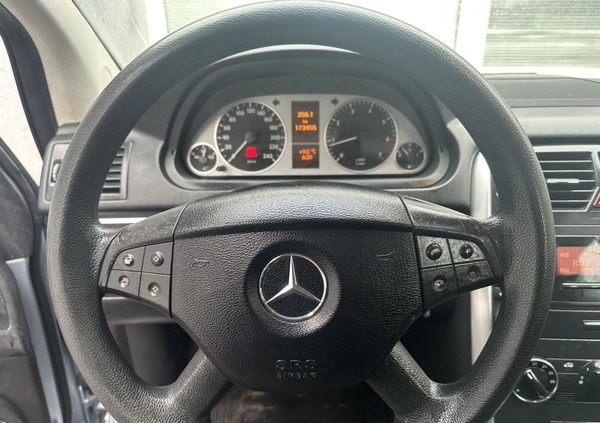 Mercedes-Benz Klasa B cena 18900 przebieg: 173455, rok produkcji 2007 z Zgierz małe 277